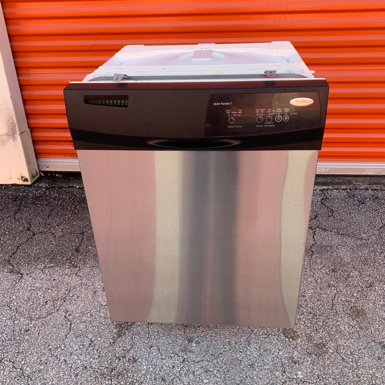 Whirlpool Stainless Steel Dishwasher Whirlpool Stainless Steel Dishwasher